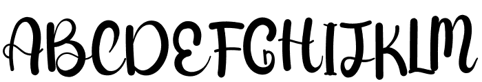 Saintucky Font UPPERCASE