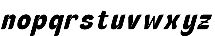 Saklifie Italic Font LOWERCASE