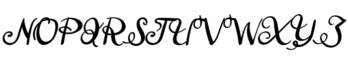 Sakti Font UPPERCASE