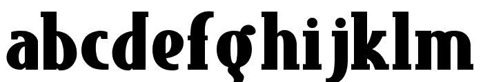 Salakus-Regular Font LOWERCASE