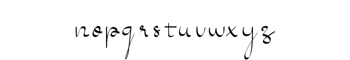 Salbyra Font LOWERCASE