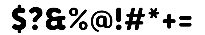 SaldaSoft-Black Font OTHER CHARS