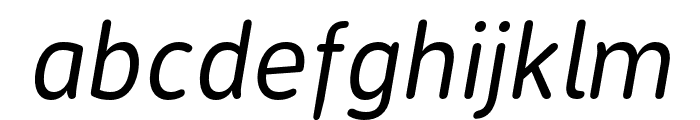 SaldaSoft-RegularIt Font LOWERCASE