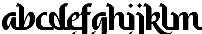 Saleha-Regular Font LOWERCASE