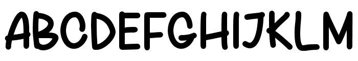 Salfok-Regular Font UPPERCASE