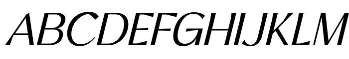 Salicraft italic Font UPPERCASE