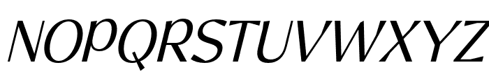 Salicraft italic Font UPPERCASE