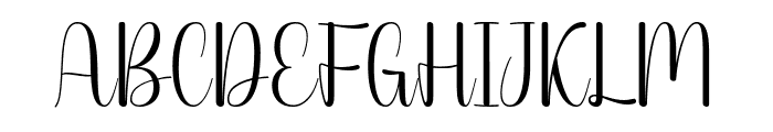 Salidry Font UPPERCASE