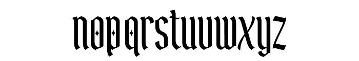 Salifstic Font LOWERCASE