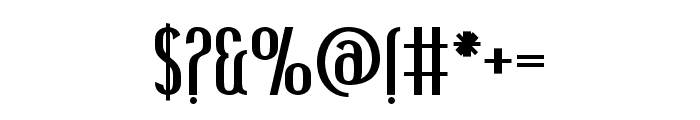 Sallafi-Regular Font OTHER CHARS