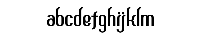 Sallafi-Regular Font LOWERCASE