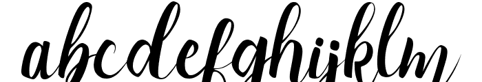 Sallas Font LOWERCASE