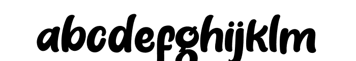 Salmon Queen Font LOWERCASE