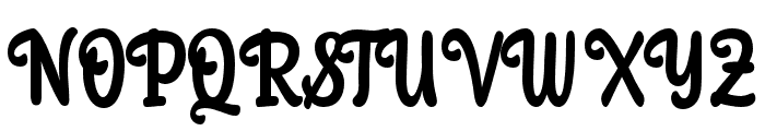 Salsify Regular Font UPPERCASE