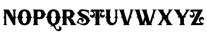 Saltru Western Font UPPERCASE