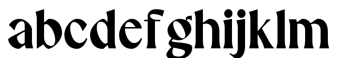 SaltyAges-Regular Font LOWERCASE
