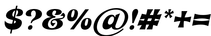 SaltyCaramel-Italic Font OTHER CHARS