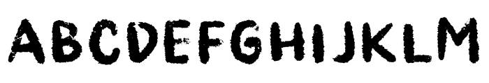 SaltySugar-Regular Font UPPERCASE