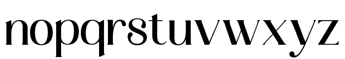 SalvaAvauger-Regular Font LOWERCASE