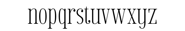 Salvina Font LOWERCASE