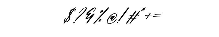 Salyatori Quinbella Italic Font OTHER CHARS