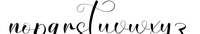 Samantha Flower Font LOWERCASE