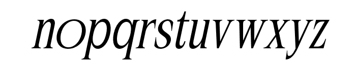 Samarossa Italic Font LOWERCASE