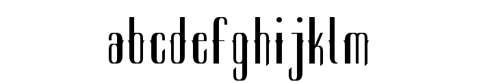 Sambeltigo-Regular Font LOWERCASE