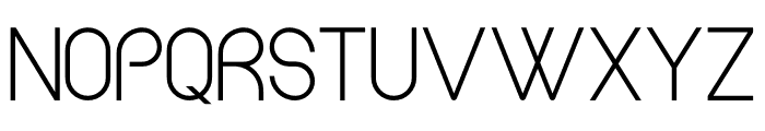 Samelro Light Font UPPERCASE