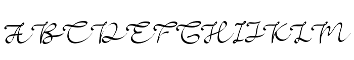 Samfire Font UPPERCASE