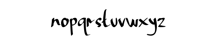 Samiuseng Font LOWERCASE