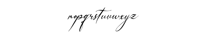 Sammybliss Italic Font LOWERCASE