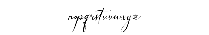 Sammybliss Font LOWERCASE