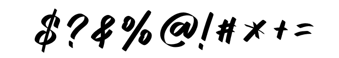 Samoles Italic Regular Font OTHER CHARS
