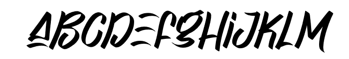 Samoles Italic Regular Font LOWERCASE