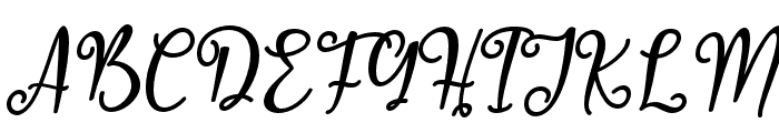 Samorina-Italic Font UPPERCASE