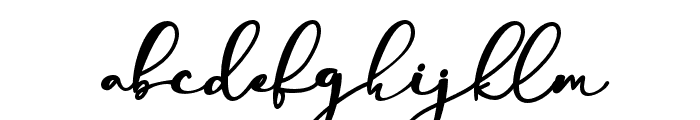 Samorina-Italic Font LOWERCASE