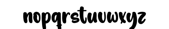 Sample Blossom Font LOWERCASE