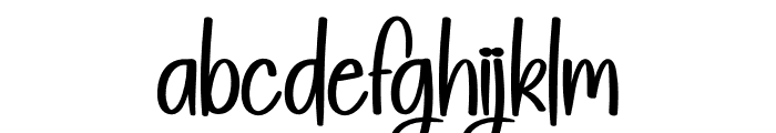 Sample Highland Font LOWERCASE