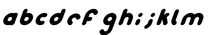 Samson Italic Font LOWERCASE