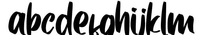 Samuell Solid Font LOWERCASE
