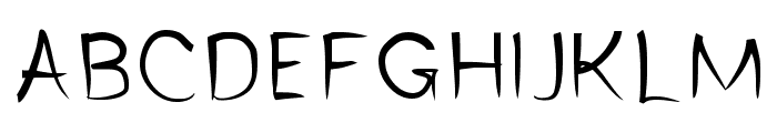 Samurai Sword Regular Font LOWERCASE