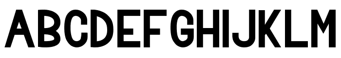 San Diego Sans Serif Bold Font LOWERCASE