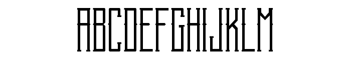 SanctumThin Font UPPERCASE