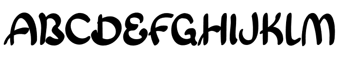 Sand-Witch Font UPPERCASE