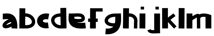 Sander Font LOWERCASE