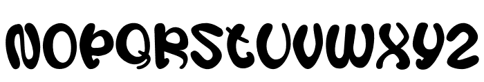 Sandio Fancy Font LOWERCASE
