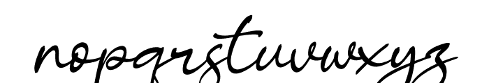 Sandlera Italic Font LOWERCASE