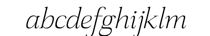 Sanfford Italic Font LOWERCASE