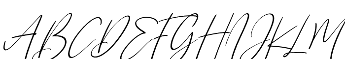 Sanflorida Italic Font UPPERCASE